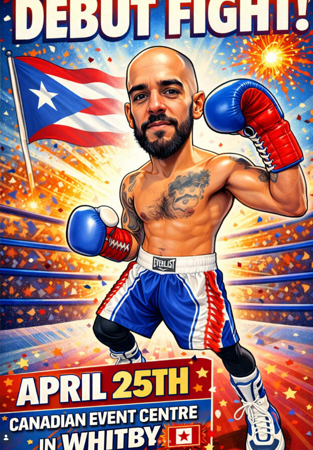 Niles "Silky Smooth" Santos' Debut Fight in Whitby, Ontario, Canada on April 25 2026 - Pro Show